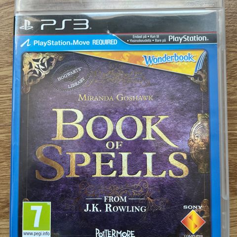 ps3 spill BOOK OF SPELLS MOVE