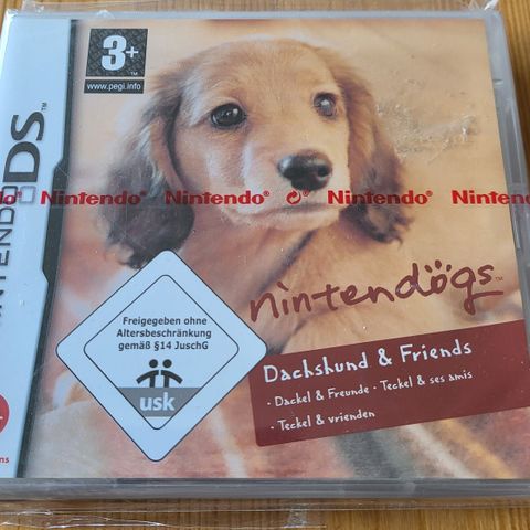 Nintendogs: Dashshund & Friends forseglet