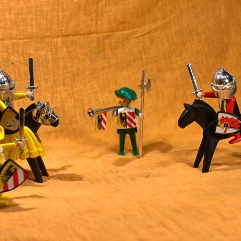 Playmobil 3265 - Jousting Knights / fra 1983