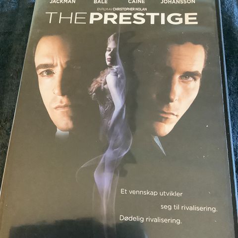 Action Triller Drama THE PRESTIGE  Rivalisering  Hugh Jackman Dødelig rivali