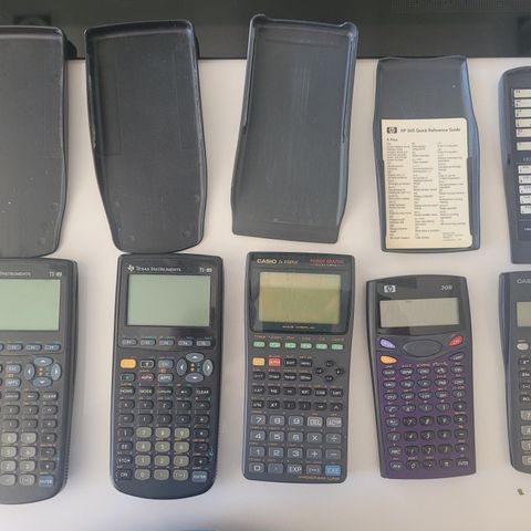 TI-89 Texas Instruments 89 med flere selges