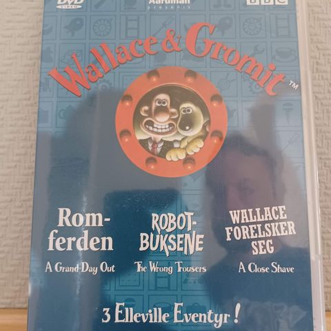 Wallace & Gromit - 3 Elleville Eventyr! (DVD) –  3 filmer for 2