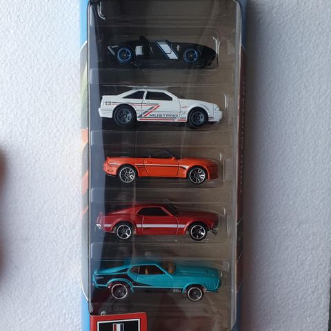 Hot Wheels Ford Mustang 5 pack