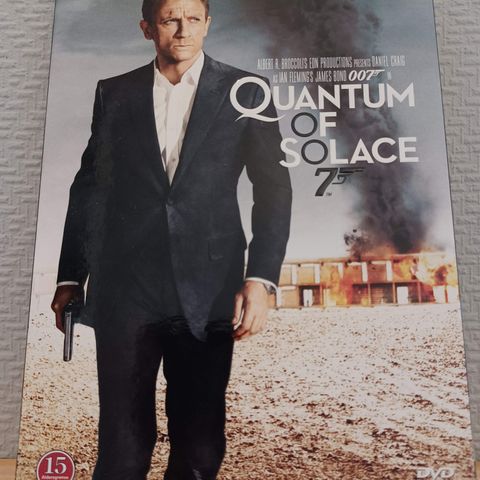 James Bond: Quantum of Solace - Action / Thriller (DVD) –  3 filmer for 2