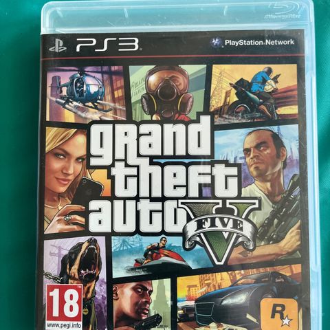 ps3 spill GRAND THEFT AUTO V GTA 5