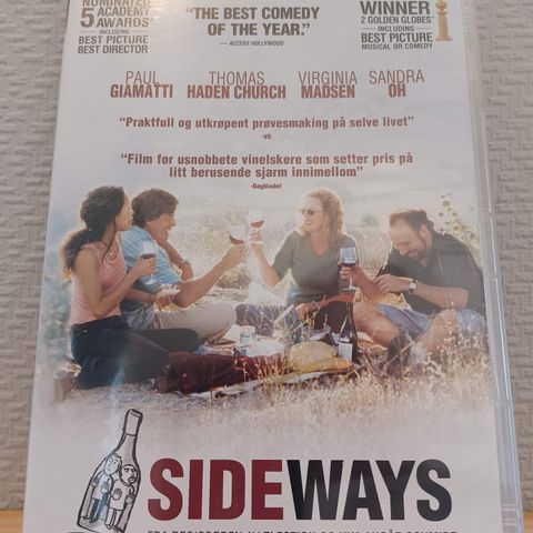 Sideways - Komedie / Drama / Romantikk (DVD) –  3 filmer for 2