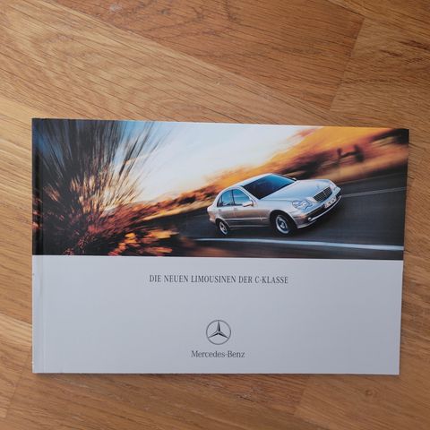 Brosjyre Mercedes C-Klasse 2001 (utgave mai 2000)