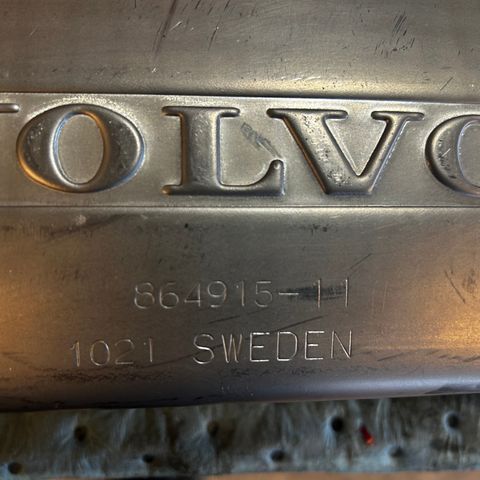 Oljekjøler Volvo TID71A