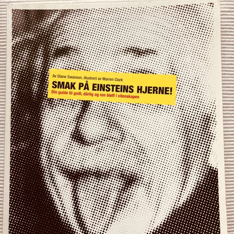 BokFrank: Diane Swanson; Smak på Einsteins hjerne! (2003)