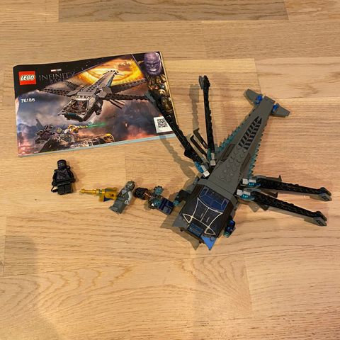 LEGO Marvel Avengers Movie 4 76186 Black Panthers øyenstikkerjager