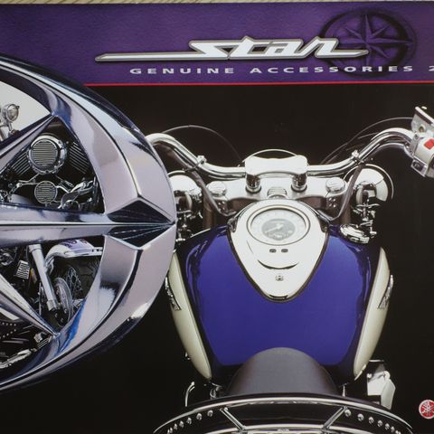 Yamaha Star 2000  Accessories katalog (utstyrskatalog)
