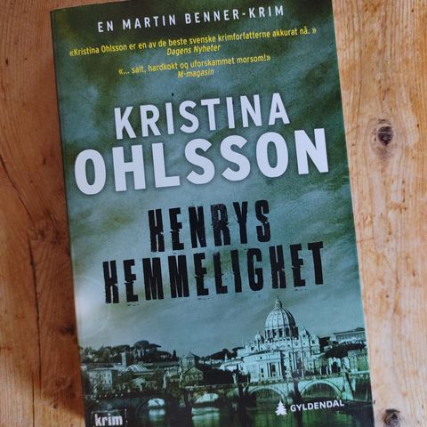 Kristina Ohlsson "Henrys hemmelighet" pocket 2020