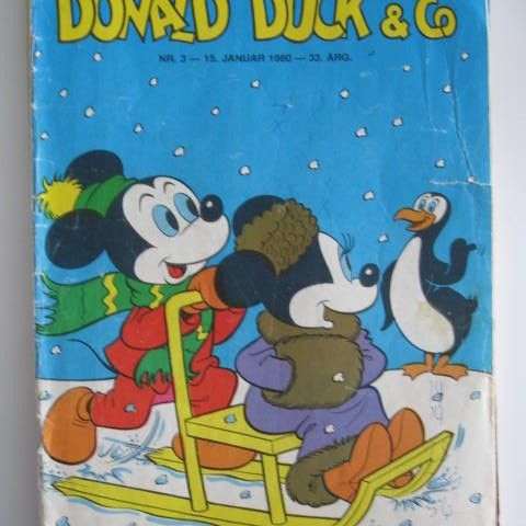 Donald Duck & Co - 1980 - 21 stk . Se bilder!