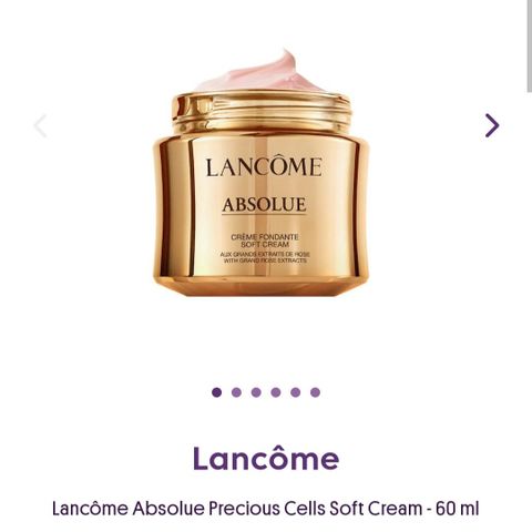 Lancome ABSOLUE Precious Cells Krukke til REFILL. 60 ml.