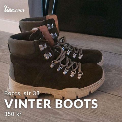 Vinter boots Roots str 38