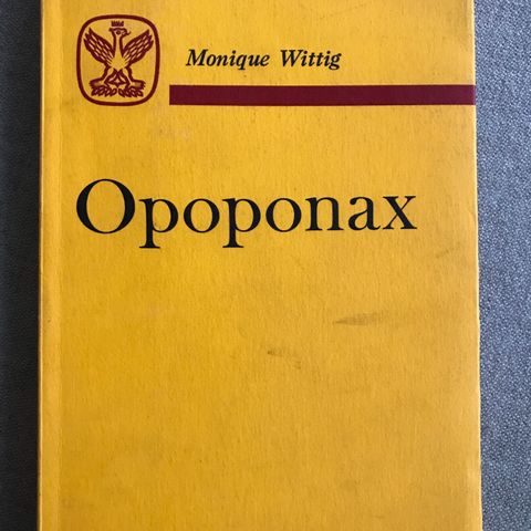 Opoponax av Monique Wittig