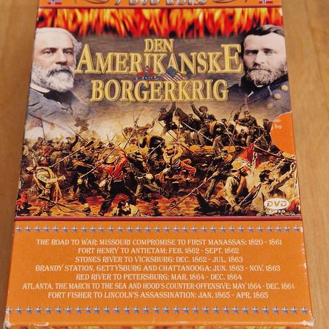 Den Amerikanske Borgerkrig  ( DVD )