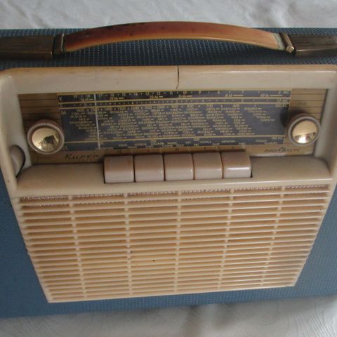 Reiseradio.  Kurer Radionette.