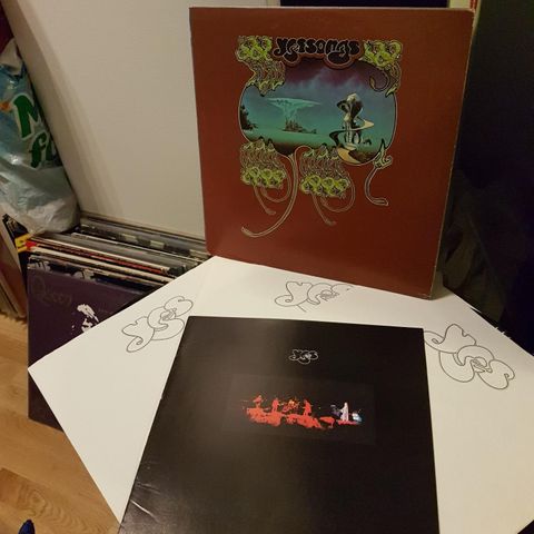 Yes yessongs 3lp