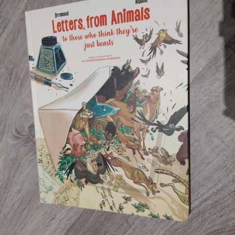 LETTERS FROM ANIMALS, by Brremaud and Rigano
