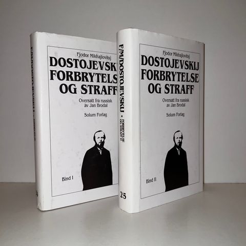 Forbrytelse og straff I-II - Fjodor Dostojevskij. 1993