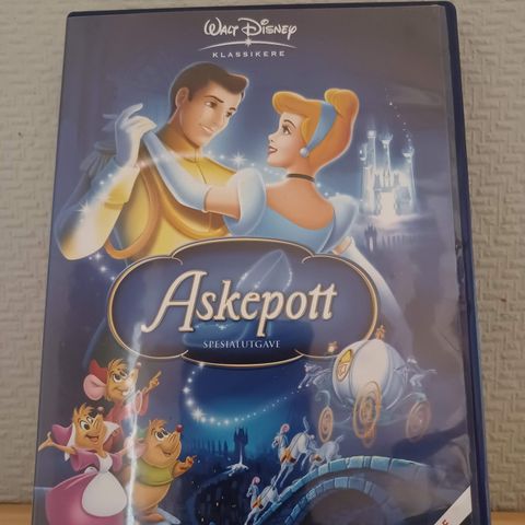 Askepott (1950) Familie / Animasjon / Romantikk (DVD) –  3 filmer for 2