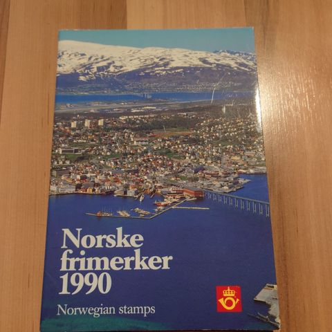 Hefte Norske frimerker 1990