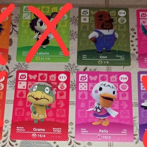 Animal crossing Amiibo kort selges!