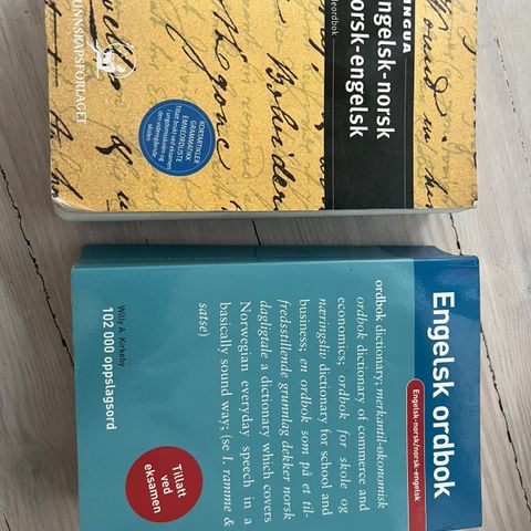 Norsk - Engelsk ordbøker
