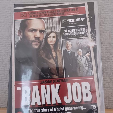 The Bank Job - Thriller / Krim / Drama (DVD) –  3 filmer for 2
