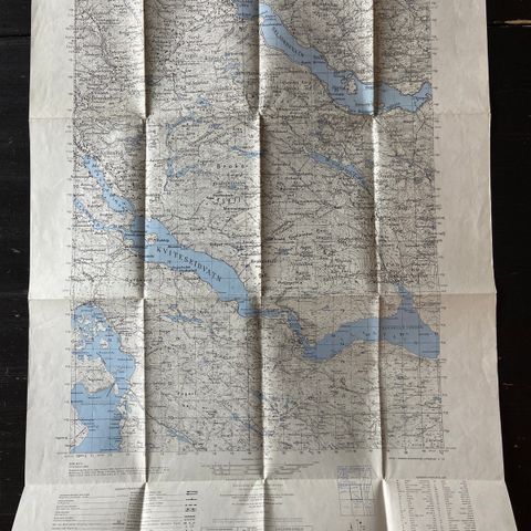 Kart over Seljord (1952)