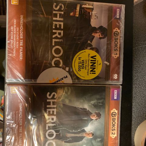 DVD-boks - Sherlock