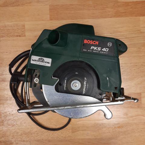 SIRKELSAG BOSCH PKS 40