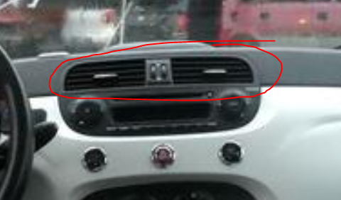 Senterventil, Luft ventil til Fiat 500 Ønskes kjøpt