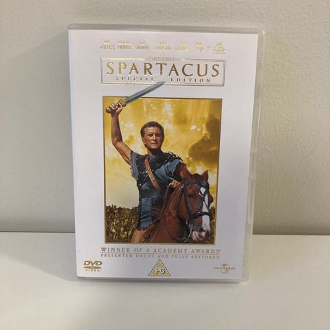 Spartacus DVD selges