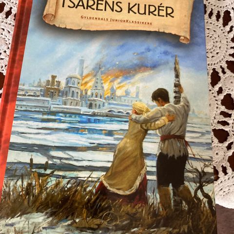 Tsarens kurer.  Jules Verne.  Gyldendals juniorklassikete