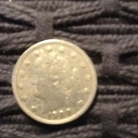 US Liberty Nickel 5 cents 1900