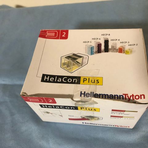 ELEKTROMATRIELL  Innstikklemme HelaCon  plus