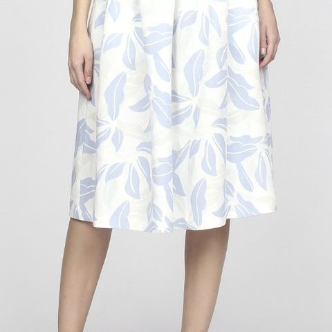 New GANT lyocell/linen leaf print skirt, size 38