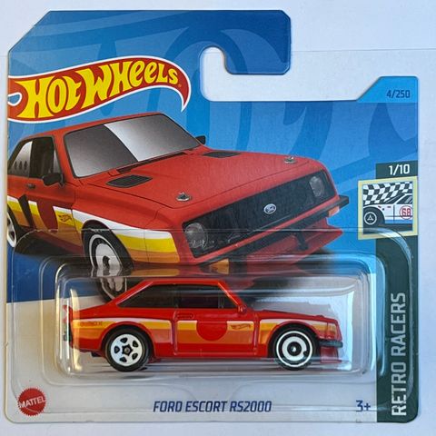 Hot Wheels FORD ESCORT RS2000 ( Retro Racers ), HKJ77