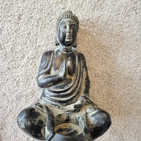 Vintage Buddha Figure til stearinlys