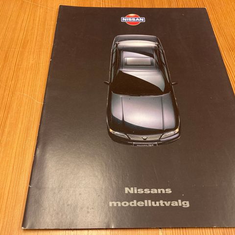 BILBROSJYRE - NISSAN MODELLUTVALG - 1996