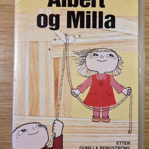 Albert og Milla (1995) VHS Film