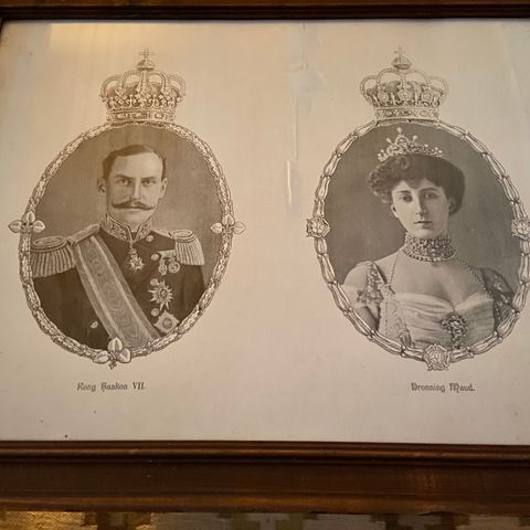 Kong Haakon og Dronning Maud 1905