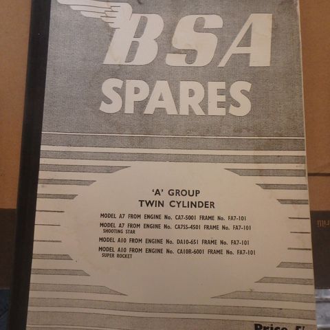 BSA Katalog