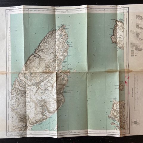 Kart over Sværholt (1918)