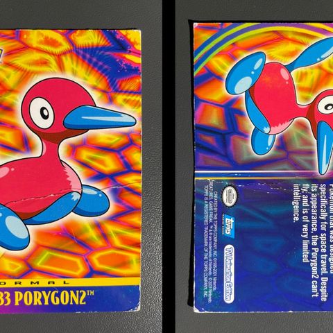 Pokemon-kort #233 Porygon2 Johto 1995-2001 Topps