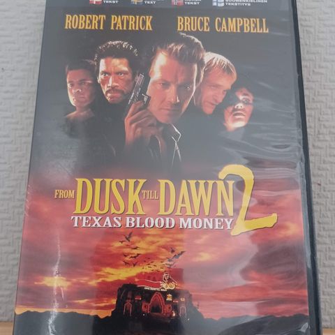 From Dusk Till Dawn 2: Texas Blood Money - Krim / Action / Skrekk (DVD)