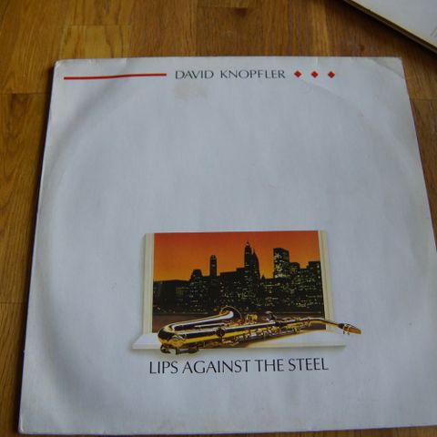 David Knopfler Lips Against The Steel (1988) vinyl