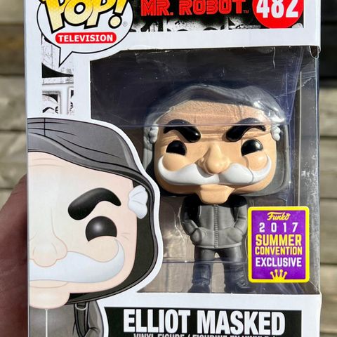 Funko Pop! Elliot Alderson (Masked) [Summer Convention] | Mr. Robot (482)